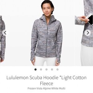 LULULEMON FROZEN VISTA ALPINE WHITE SCUBA